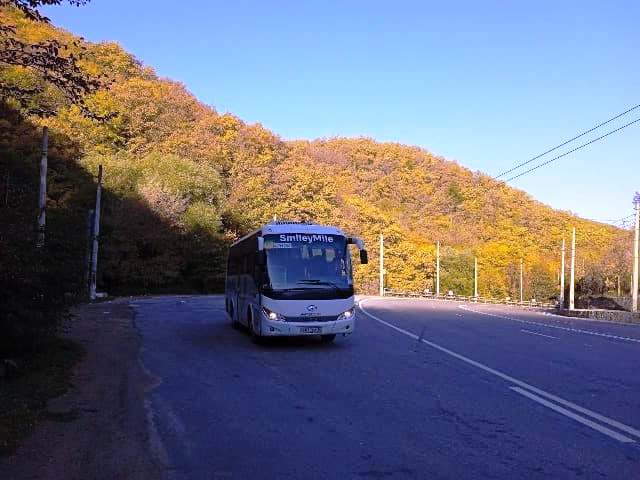 Аренда в Крыму автобуса с водителем. 
