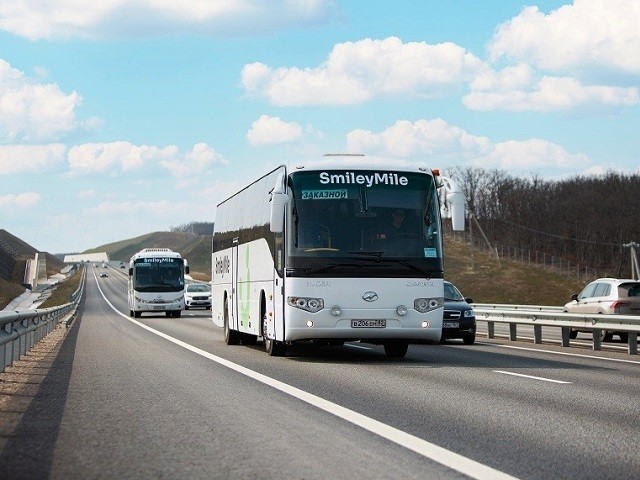 Аренда большого комфортабельного автобуса недорого в Симферополе.