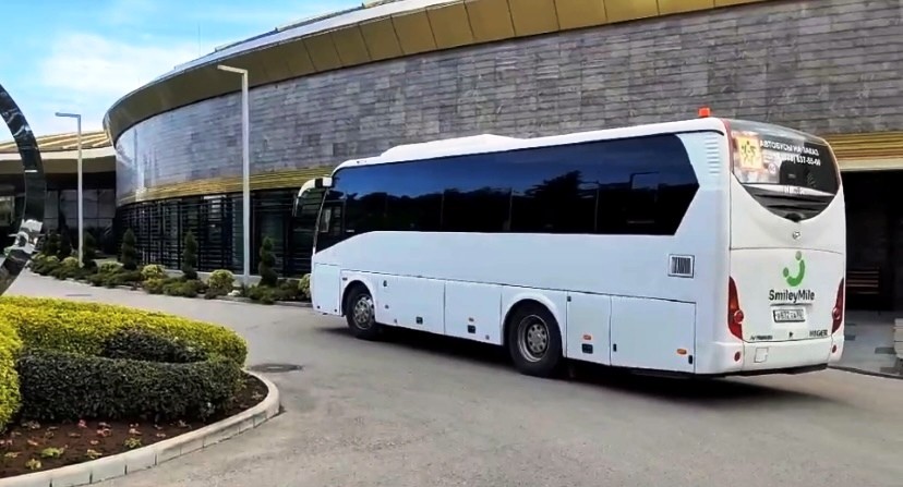 Аренда большого автобуса в Симферополе для перевозки детей по Крыму.