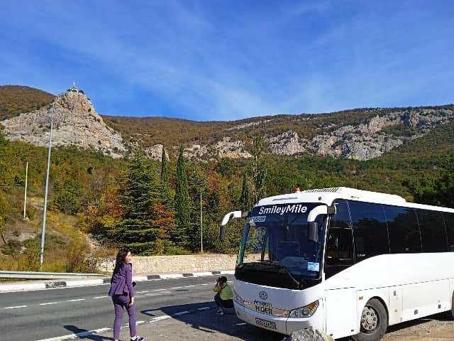 Аренда большого автобуса для поездок по Крыму, цены. 