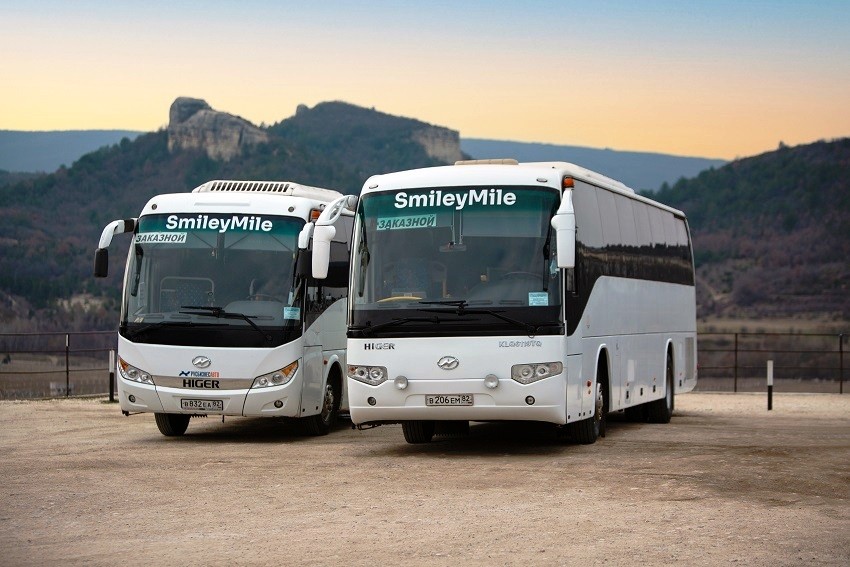 Заказать автобус для экскурсии по Симферополю.